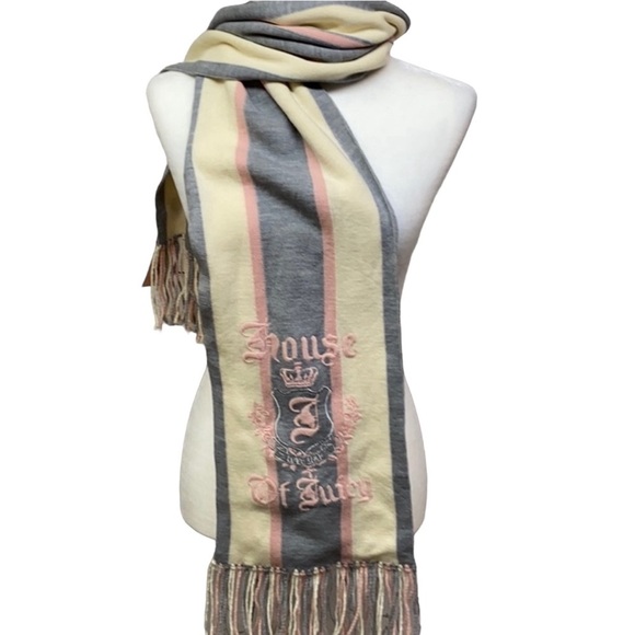 Juicy Couture Accessories - Juicy Couture Embroidered Scarf